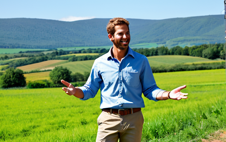 농촌관광기획사 연봉 상승을 위한 전략 - Networking at a Conference**

"A professional rural tourism planner, fully clothed in business attir...