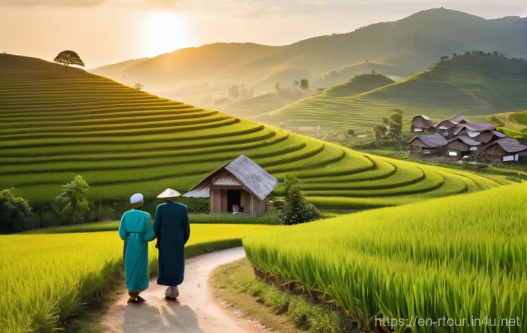 농촌관광기획사 업무에서의 실수 - **Prompt:** A vibrant, picturesque rural landscape featuring rolling green hills and a traditional, ...